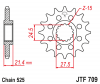 DID JT zestaw napędowy Aprilia 750 SL Shiver/GT /ABS / 10-16
